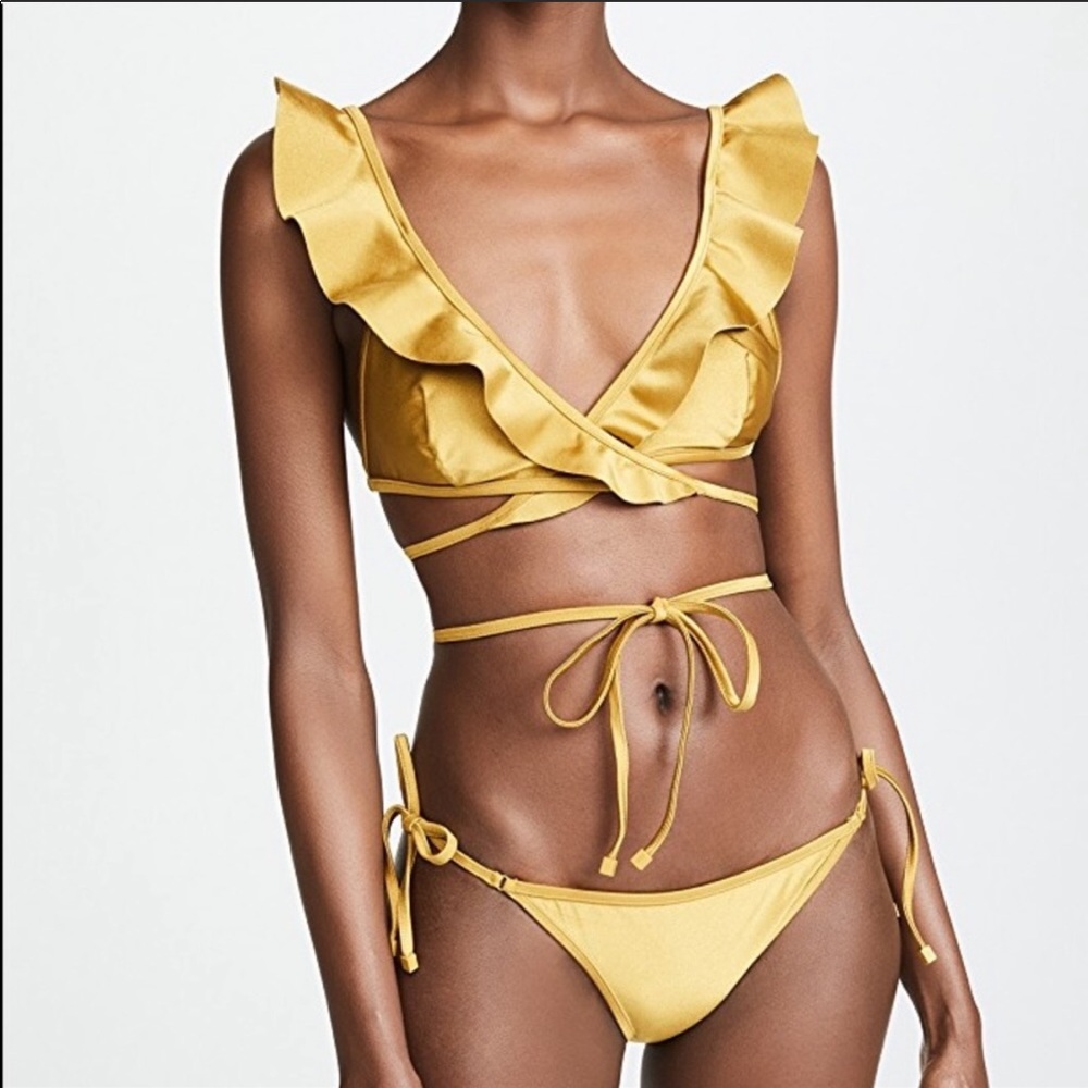 NWT Zimmerman Swimsuit.  GOLD!!!!  Beautiful!!!!